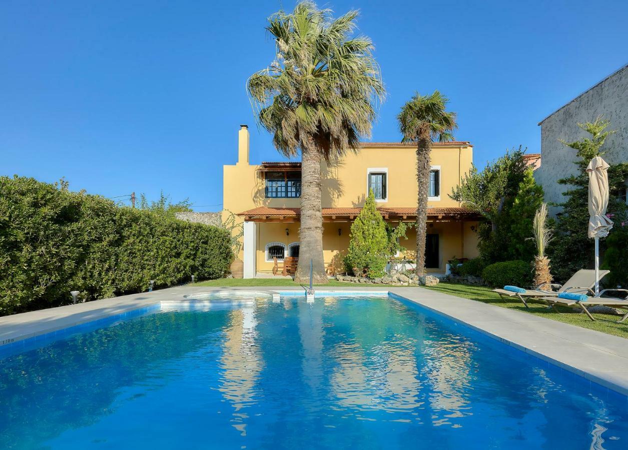 Castello Villa Daphnes - Private Pool & Whirlpool Dhafnes Exteriör bild